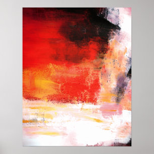 Modern Abstrakt Art Poster - Minimalistteckningar