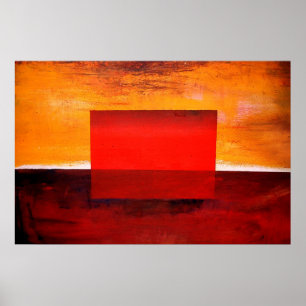 Modern Abstrakt Art Poster - Minimalistteckningar