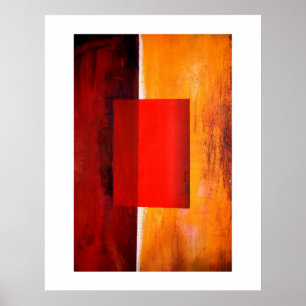 Modern Abstrakt Art Poster - Minimalistteckningar