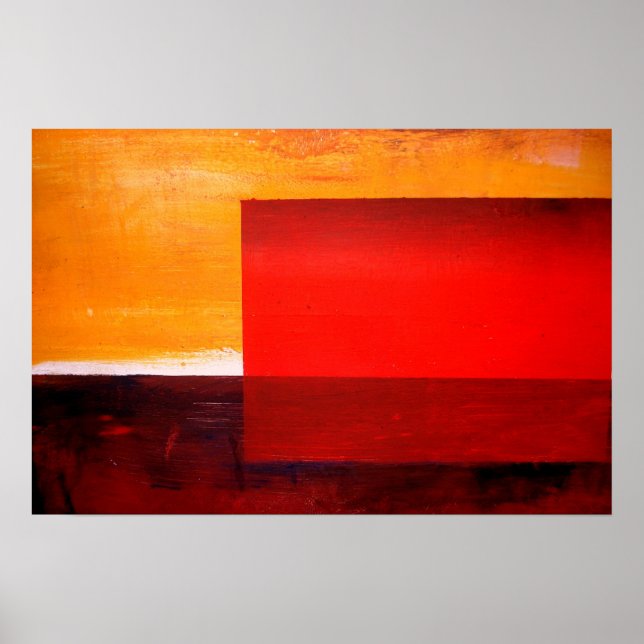 Modern Abstrakt Art Poster - Modern konst Skriv ut (Framsidan)