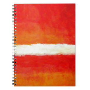 Modern Abstrakt Art - Rothko Stil Anteckningsbok