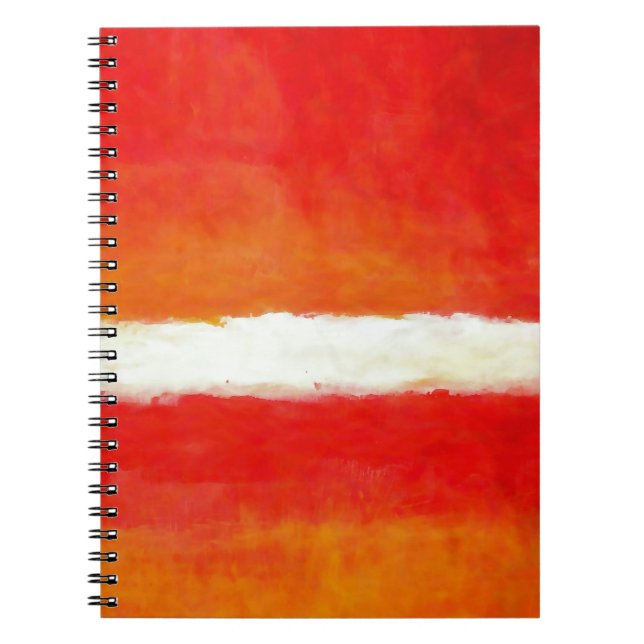 Modern Abstrakt Art - Rothko Stil Anteckningsbok (Framsidan)