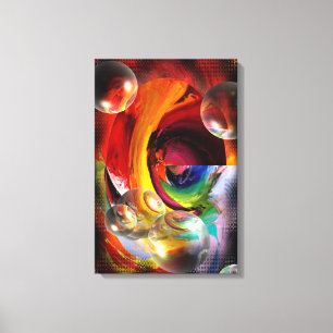 modern abstrakt art serdar hizli-konstverk canvastryck