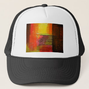 Modern Abstrakt Art Truckerkeps