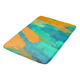 Modern Abstrakt Artwork Badrumsmatta