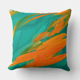 Modern Abstrakt Artwork Kudde