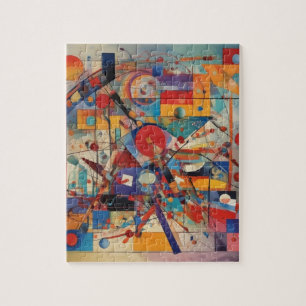 Modern Abstrakt Artwork Pussel