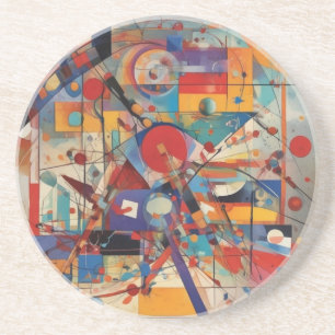 Modern Abstrakt Artwork Underlägg