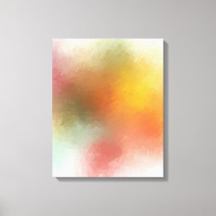 Modern Abstrakt av Trendig Art Blue Red Gult Lila Canvastryck