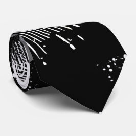 Modern Abstrakt Black and White Splatter Art Slips
