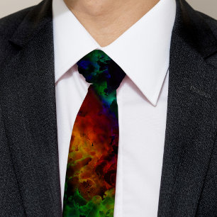 Modern Abstrakt Black Rainbow Slips