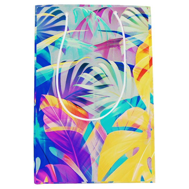 Modern Abstrakt Blommig Pastellfärg (Framsidan)