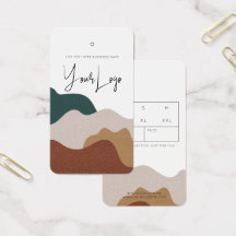 Modern Abstrakt Boho Business Clohing Märkre