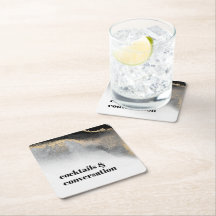 Modern Abstrakt Cocktails och Conversation Party