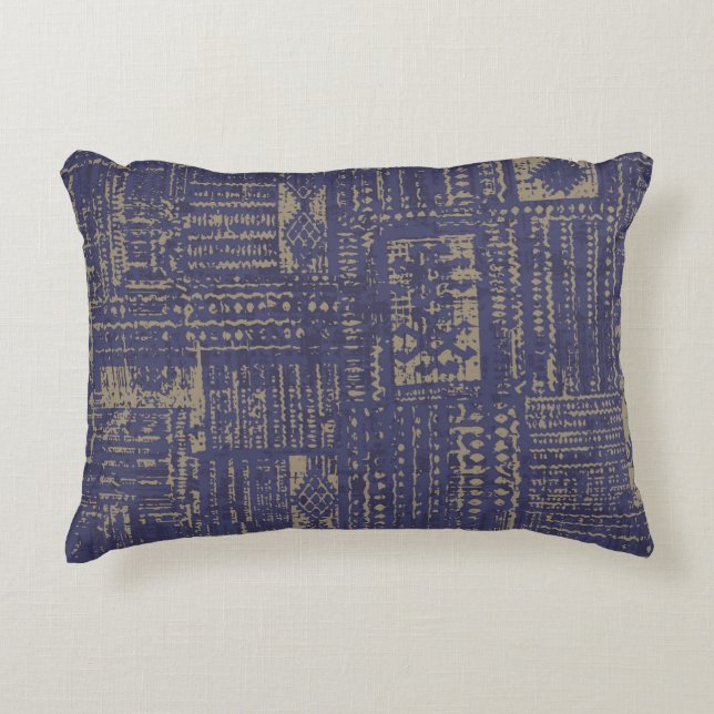 Modern abstrakt, contemporary yta mönster desi prydnadskudde (Framsidan)