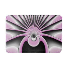 Modern Abstrakt Crazy Fractal Art Mönster Badrumsmatta