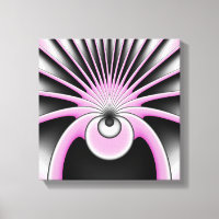 Modern Abstrakt Crazy Fractal Art Mönster