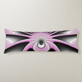 Modern Abstrakt Crazy Fractal Art Mönster Kroppskudde