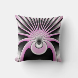 Modern Abstrakt Crazy Fractal Art Mönster Kudde