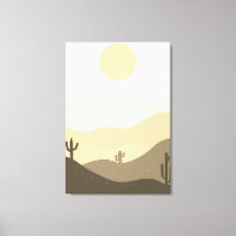 Modern Abstrakt Desert