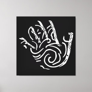 modern abstrakt design canvastryck