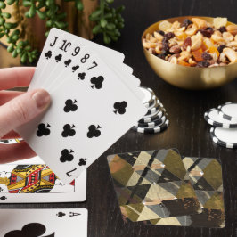Modern abstrakt design casinokort