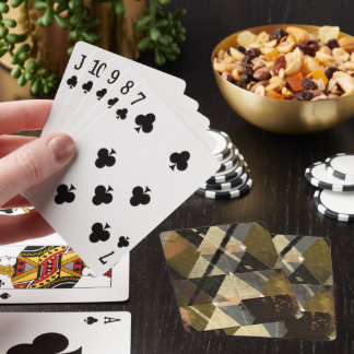 Modern abstrakt design casinokort