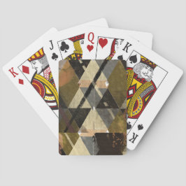 Modern abstrakt design casinokort