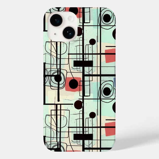 Modern abstrakt design, dynamiskt linjer Dekorativ (Baksida)