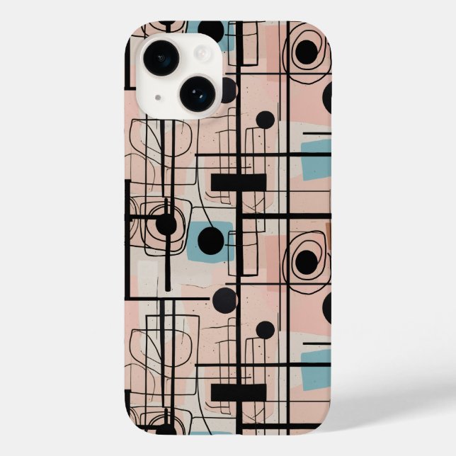 Modern abstrakt design, dynamiskt linjer Dekorativ (Baksida)