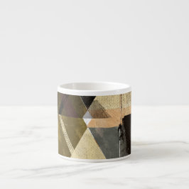 Modern abstrakt design espressomugg