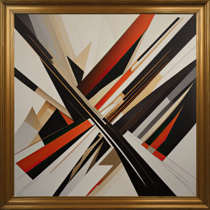 Modern abstrakt designterminism III Poster