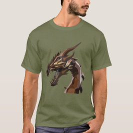 Modern Abstrakt Dragon T Shirt