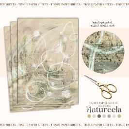 Modern Abstrakt Elegant Mönster-papper