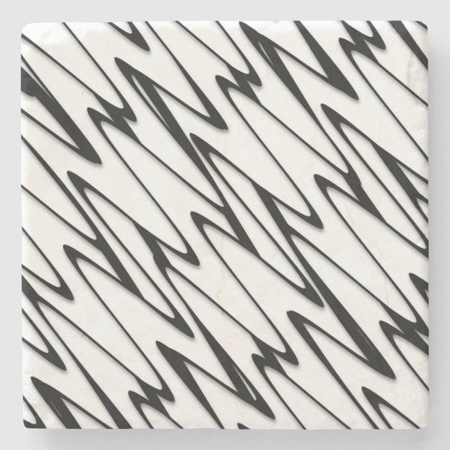 Modern Abstrakt Energy Line Art Stenunderlägg (Framsidan)