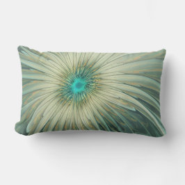 Modern Abstrakt Fantasy Flower Fractal Art Lumbarkudde