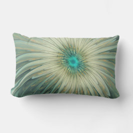 Modern Abstrakt Fantasy Flower Fractal Art Lumbarkudde