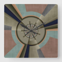 Modern Abstrakt Färg Harmony Fractal Art Graphic