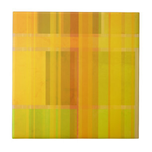 Modern Abstrakt Färgämnet citrus Färg Kakelplatta