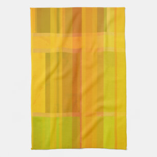 Modern Abstrakt Färgämnet citrus Färg Kökshandduk