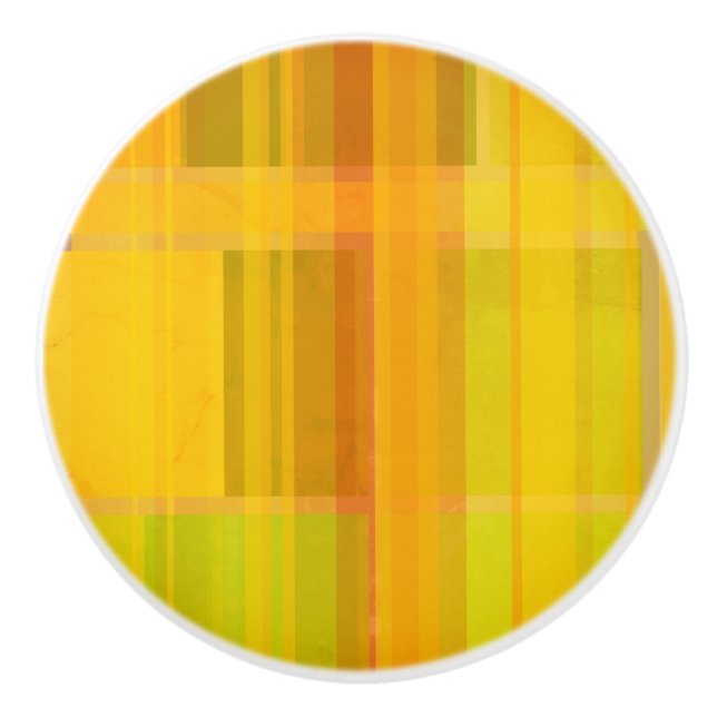 Modern Abstrakt | Färgglada Citrusfärger Knopp (Framsidan)