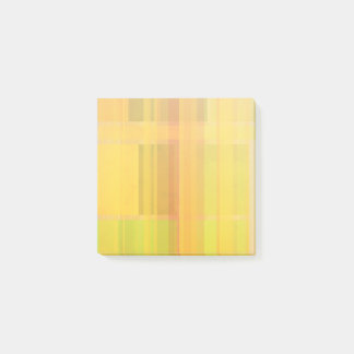Modern Abstrakt | Färgglada Citrusfärger Post-it Block