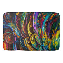 Modern Abstrakt färgstark