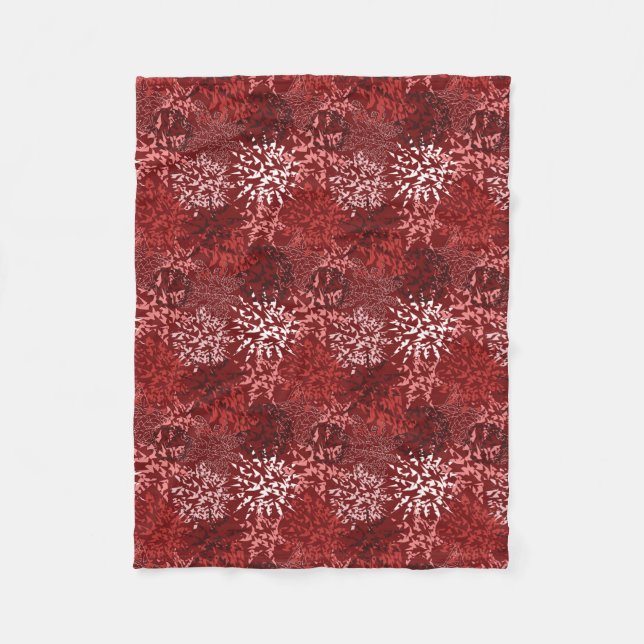 Modern Abstrakt Fleecefilt (Framsidan)