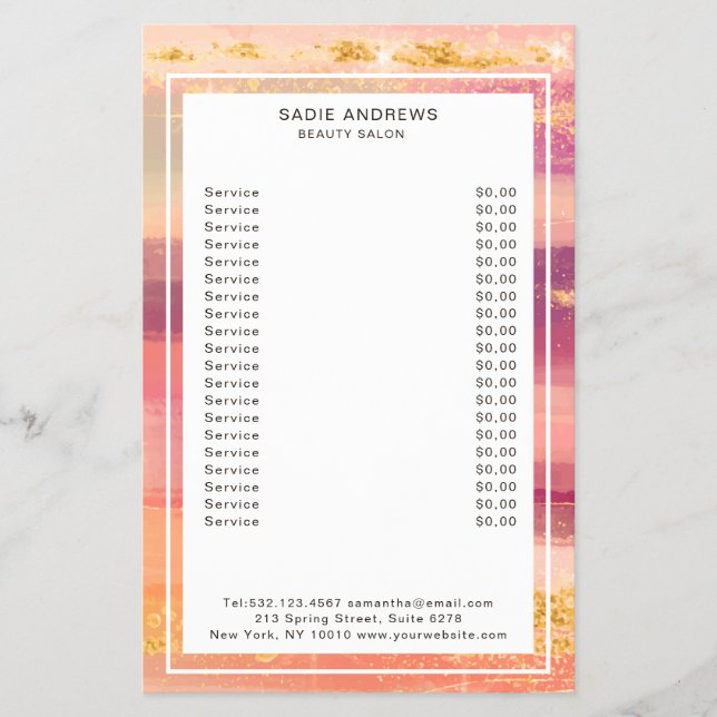 Modern Abstrakt Flyer (Framsidan)