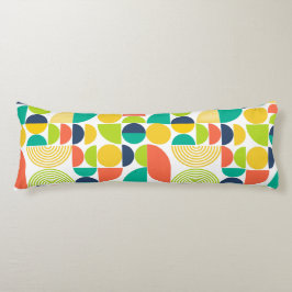 Modern Abstrakt för återställande av Vintage i Mid Kroppskudde