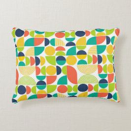 Modern Abstrakt för återställande av Vintage i Mid Prydnadskudde