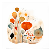 Modern abstrakt för fusionsvätskefärg