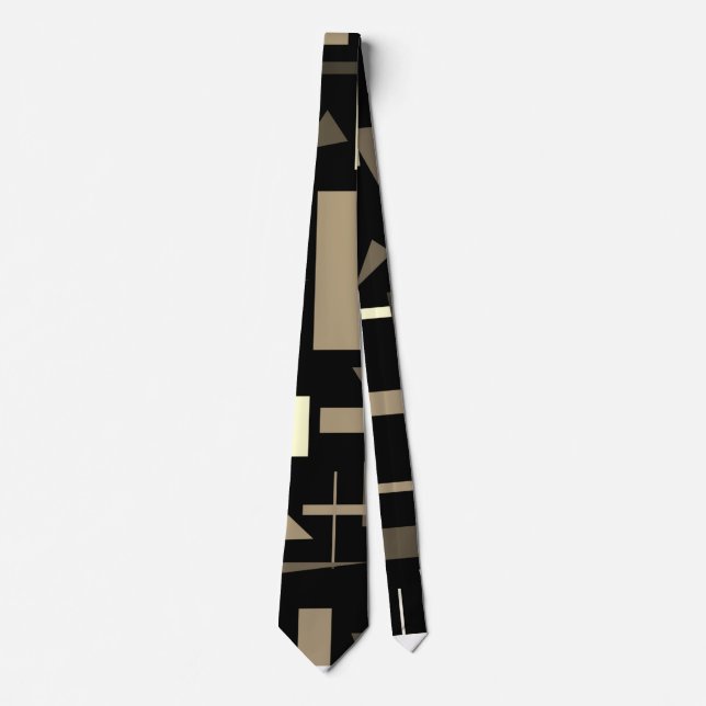 Modern Abstrakt Geometric Graphic Shape Mönster Slips (Framsida)