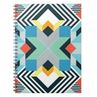 Modern Abstrakt Geometric Mönster. Anteckningsbok